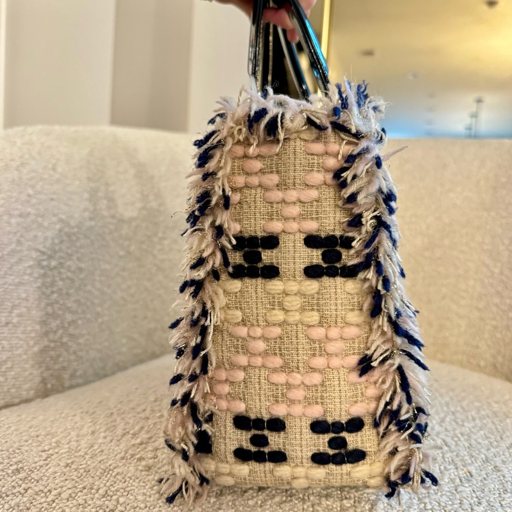 Authentic Dior Tweed Multicolor Medium - image 3